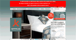 Desktop Screenshot of kspace-apartments.co.uk